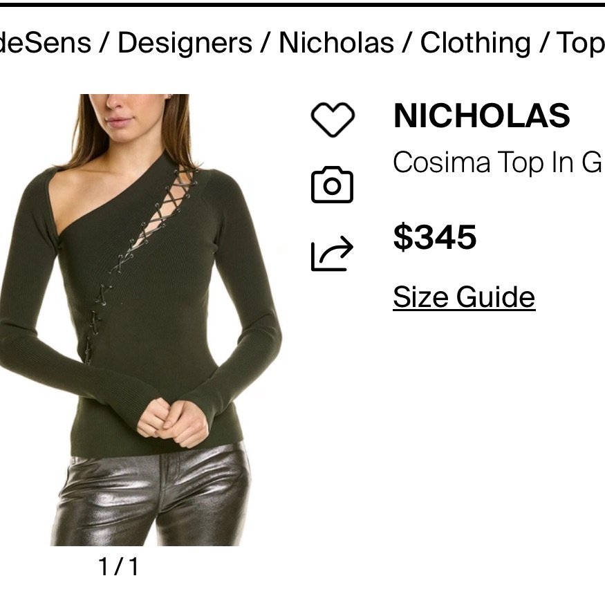 Nicholas Cosima Top